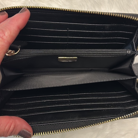 Vivienne Westwood London Colorblock Leather Zip Wallet EUC! main image 1